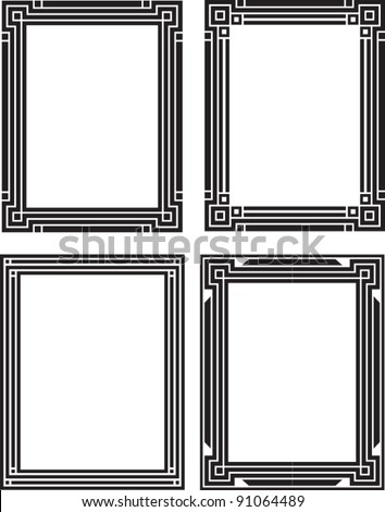 Contemporary Border Stock Images, Royalty-Free Images & Vectors