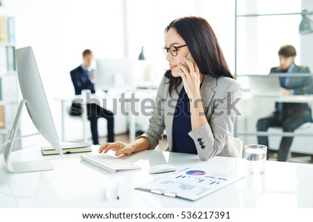 Busy employer