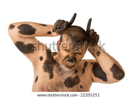 hindi girls pussy photos from Maddox woman painted like cow