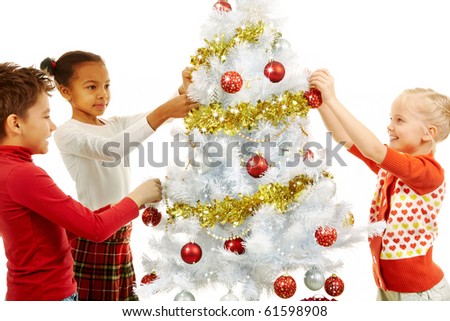 People Decorating A Christmas Tree christmas tree child stock images, royalty-free images & vectors People Decorating A Christmas Tree christmas tree child stock images, royalty-free images & vectors