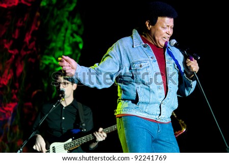 chubby checker sitting in a yaya Chubby checker sitting in a yaya