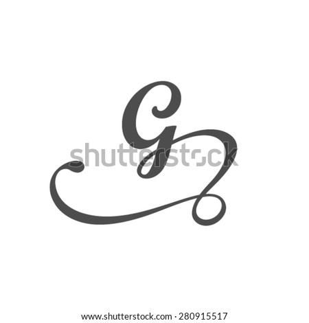 Letter G Logo Template Stock Vector 280915517 - Shutterstock