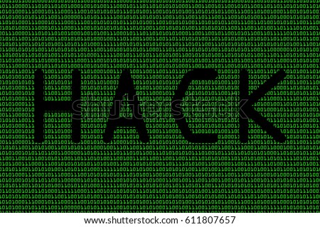 Hack On Cyber Background Stock Illustration 611807657 - Shutterstock