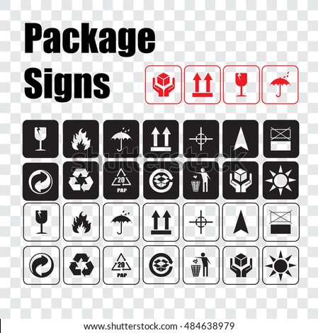 vector relocation table Royalty Box Markings Fragile Images, Carton Stock Free