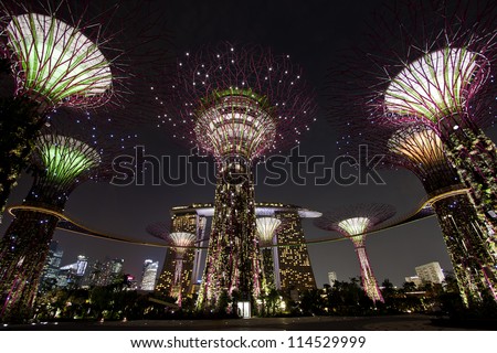 singapore september 10 a night view of the supertrees grove cloud forest - Garden By The Bay East Firework singapore september 10 a night view of the supertrees grove cloud forest - Garden By The Bay East Firework