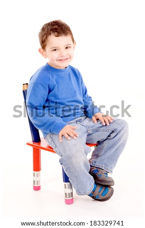 Sitting boy Stock Photos, Images, & Pictures | Shutterstock