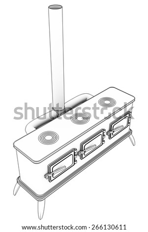 Wood burning stove seals
