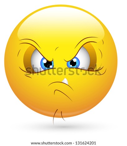 Emoticon Hiding His Smile Stock Vector 88850578 - Shutterstock