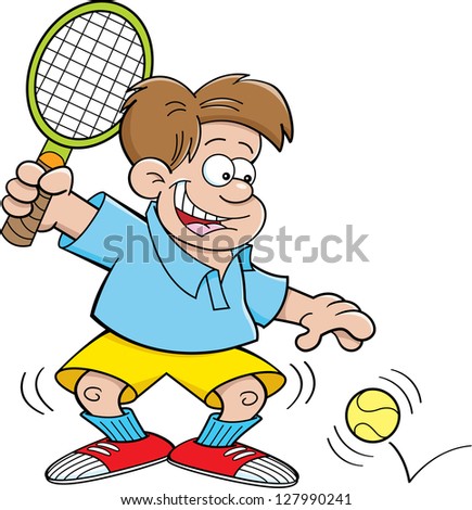 Tennis cartoon Stock Photos, Images, & Pictures | Shutterstock