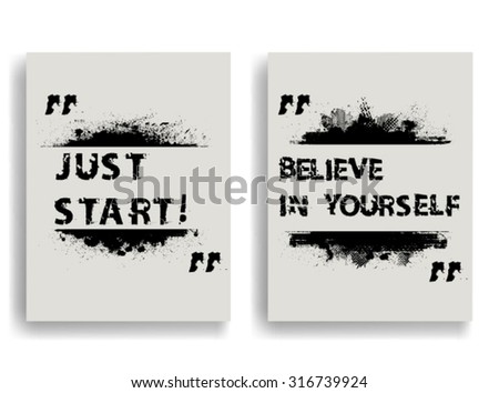creative vector inspirational poster motivational quote stock vector motivational flyers