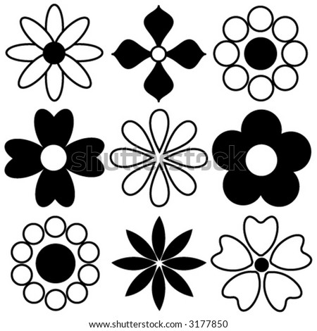 Royal Scroll Pattern Vol Black 01 Stock Vector 3310171 - Shutterstock