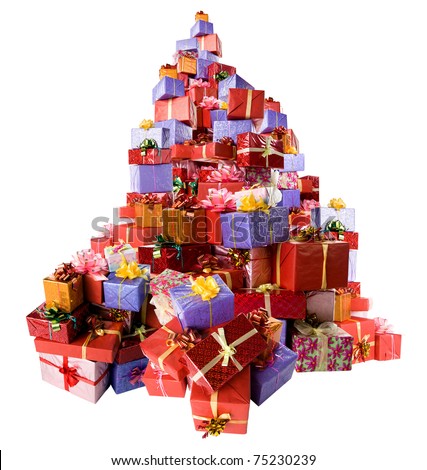 big pile christmas gifts isolated on stock photo 346531265 big pile christmas gifts isolated on stock photo 346531265