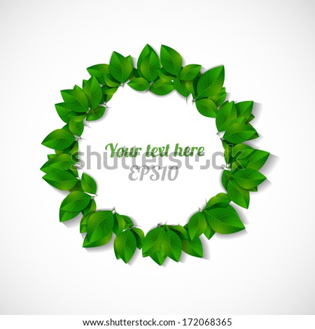 Leaf Circle Stock Images, Royalty-Free Images & Vectors | Shutterstock
