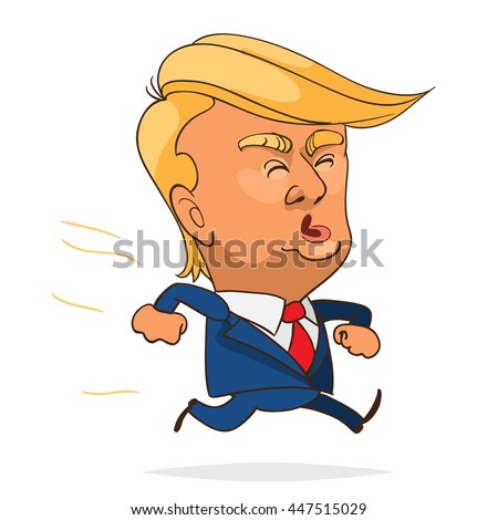 Image result for cartoon of donald trump's hair