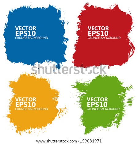 Vector Watercolor Set Stock Vector 274900808 - Shutterstock