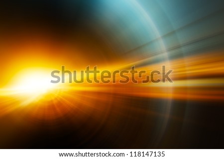 Abstract background, Beautiful rays of light.