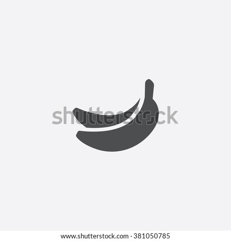 banana Icon Vector