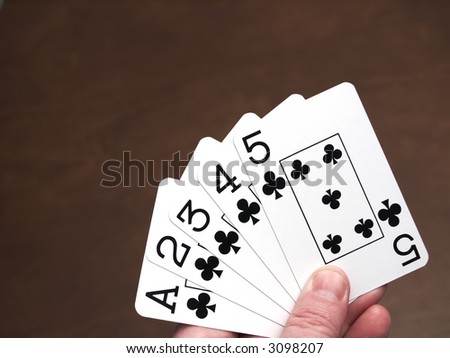 Poker straight ace to 5