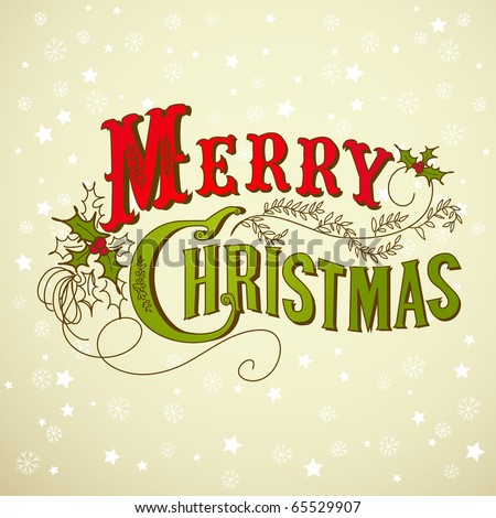 Merry Christmas Stock Vectors, Images & Vector Art | Shutterstock
