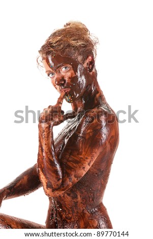 xxx vocal teen sex naked man covered in chocolate