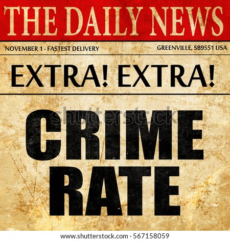 crime rate articles crime level articles