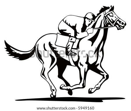 Carousel Horse Silhouette Stock Vector 39982366 - Shutterstock