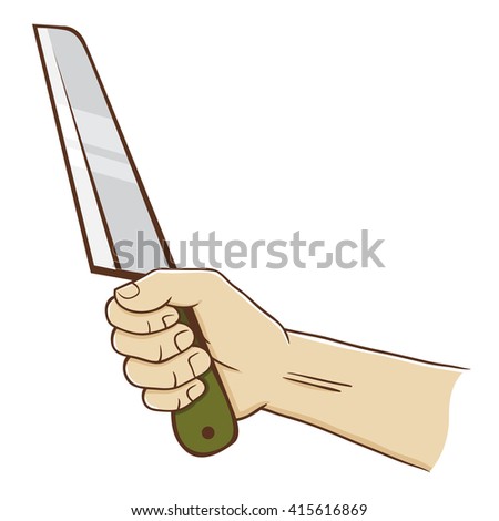 Hand Holding Knife Stock Images, Royalty-Free Images & Vectors ...