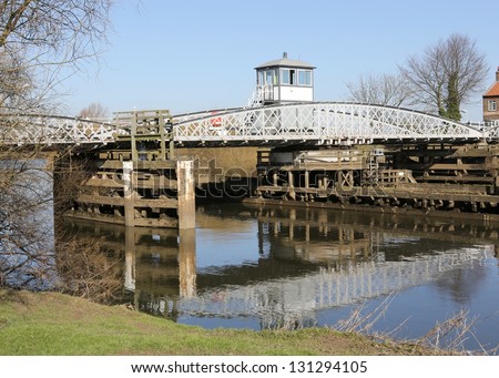 Swinging bridge new castle