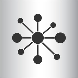 network icon vector