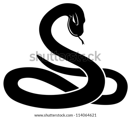 Snake Zig Zag Free Vector / 4Vector