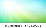abstract green blurred gradient ... | Shutterstock .eps vector #542519371
