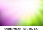 green and purple gradient... | Shutterstock .eps vector #590587127