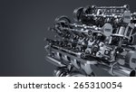 V8 Bi Turbocharger Engine On...