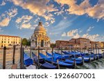 Venice Italy  Sunset City...