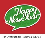 happy new year banner with... | Shutterstock .eps vector #2098143787