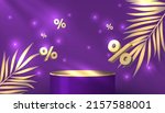 mega sale special offer  stage... | Shutterstock .eps vector #2157588001