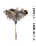 Gray Ostrich Feather Duster...