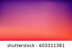 Purple Sunset Blurred Vector...