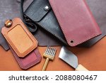 Leather Phone And Wallet Bag...