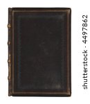 Isolated Antique Book Cover.