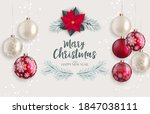 holiday new year and merry... | Shutterstock . vector #1847038111