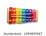 Colour Xylophone Isolated On...