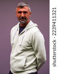 Small photo of PARIS, FRANCE - MAY 30, 2022: Croatian former professional tennis player and Wimbledon Champion Goran Ivanisevic during tennis legends press conference at 2022 Roland Garros in Paris, France