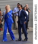 Small photo of NEW YORK - AUGUST 28, 2023: Former Olympian Lindsey Vonn with her boyfriend, Diego Osorio in New York City