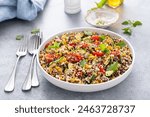 Colorful quinoa salad with...