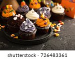 Festive Halloween Cupcakes And...