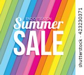 Summer Sale On Colorful Striped ...