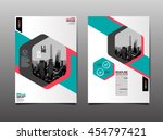 layout design template  cover... | Shutterstock .eps vector #454797421