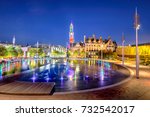 The regeneration of Bradford City Centre into a new six-acre, multi-award winning public space. At its heart is a spectacular Mirror pool and animated by fountain.