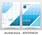 cover design vector template... | Shutterstock .eps vector #605354624